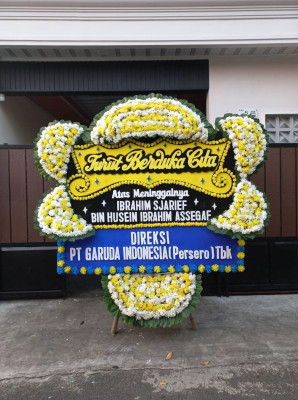 Papan Bunga Duka di Kayoa Utara